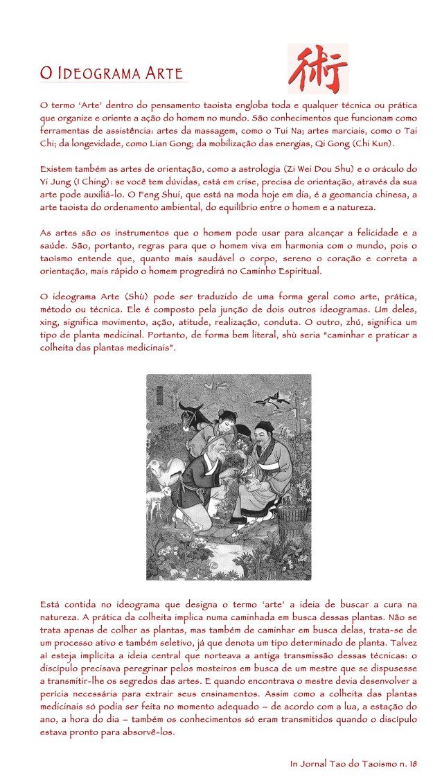 O Ideograma Arte